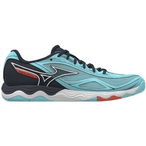 Mizuno  Wave Medal 7 Tanager Turquoise Collegiate Blue Soleil  men's Indoor Sports Trainers (Shoes) in multicolour