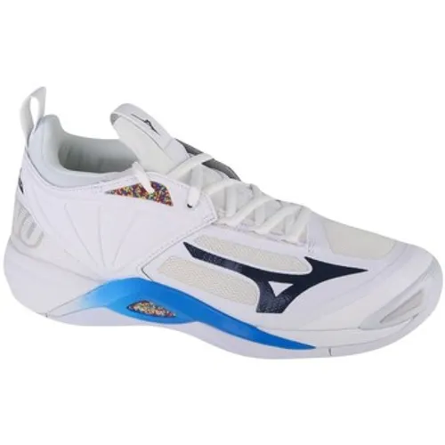 Mizuno  Wave Momentum 2  men's Sports Trainers (Shoes) in White