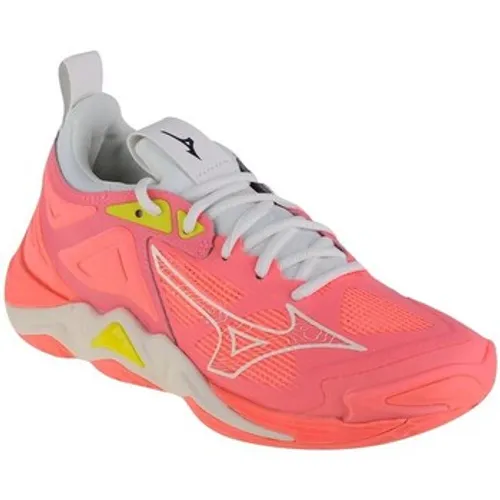 Mizuno  Wave Momentum 3  women's Sports Trainers (Shoes) in Pink