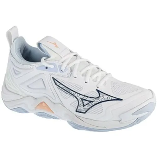 Mizuno  Wave Momentum 3  women's Sports Trainers (Shoes) in White