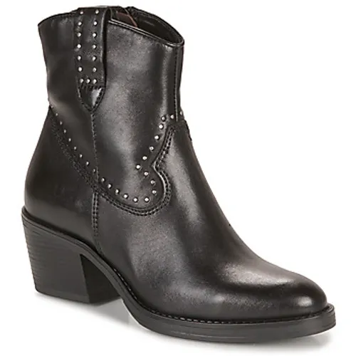 Mjus  DENVER STUDS  women's Low Ankle Boots in Black