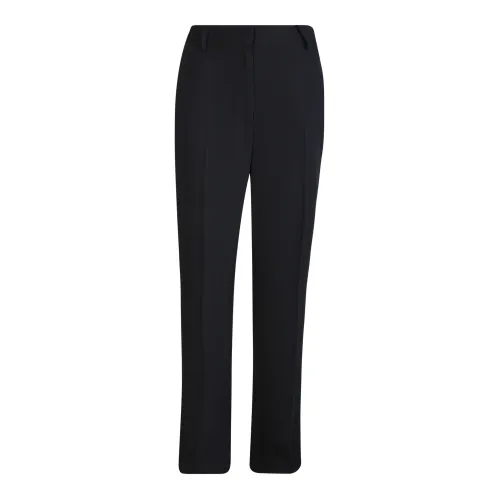 MM6 Maison Margiela , Avant-Garde Street-Inspired Trousers ,Black female, Sizes: