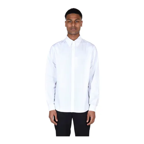 MM6 Maison Margiela , Formal Shirt - CO Fabric, Comfortable and Refined ,White male, Sizes: