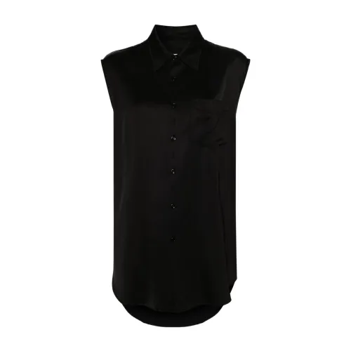 MM6 Maison Margiela , MM6 Maison Margiela Shirts Black ,Black female, Sizes: