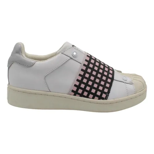 MOA - Master OF Arts , White Pink Sneakers for Women ,Multicolor male, Sizes:
