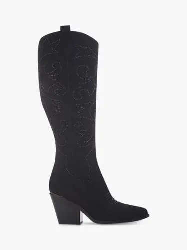 Moda in Pelle Skye Embellished Cowboy Boots, Black - Black - Female