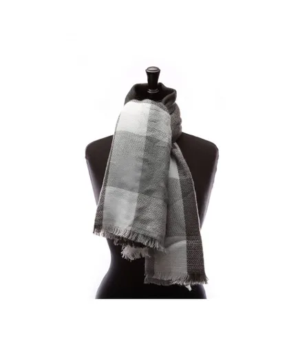 Moda in Pelle Womens Calma' Monochrome Fabric Scarf - Black/White - One