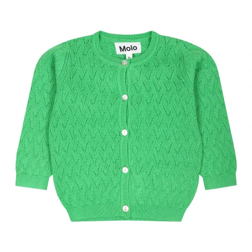 Molo , 4S24K304 1368 Cardigan ,Green female, Sizes: