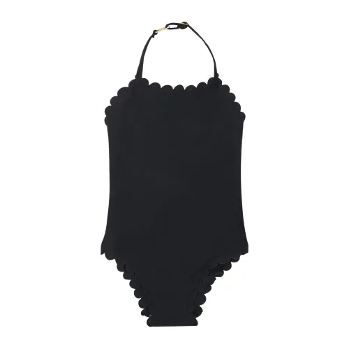 Molo , Black One-Piece Swimsuit with Adjustable Closure ,Black female, Sizes:
