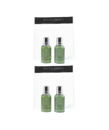 Molton Brown Unisex Fabled Juniper Berries & Lapp Pine Body Wash 30ml x 4 - Gift Set x 2 - One Size
