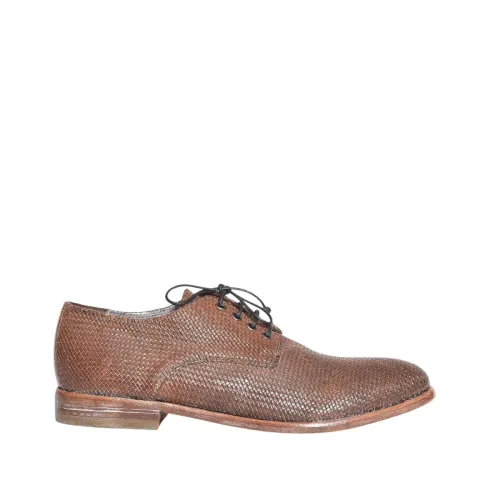 Moma , Braided Shoe ,Brown male, Sizes: