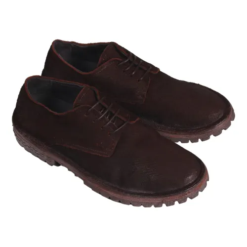 Moma , Curly Lace-Up ,Brown male, Sizes: