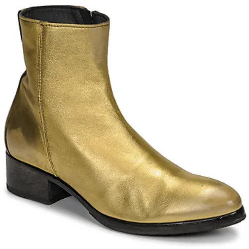 Moma  NJ ORO  women's Low Ankle Boots in Gold