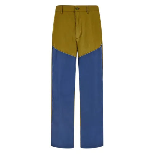 Moncler , 1952 Capsule Cotton Trousers ,Blue male, Sizes: