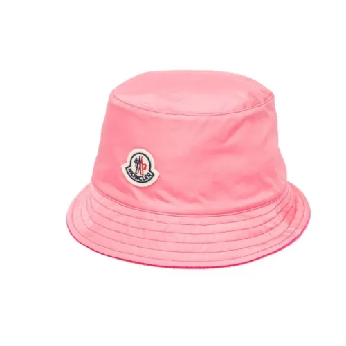 Moncler , 3B000-30 596Ls Cappelli - Stylish Winter Bucket Hat ,Pink female, Sizes: