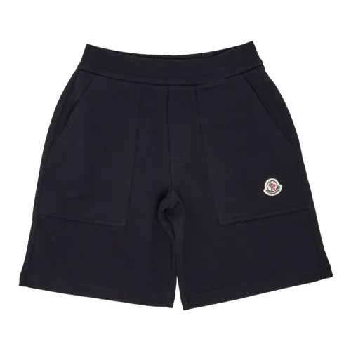 Moncler , 9548H00010809Ag Shorts, Stylish Design ,Blue male, Sizes:
