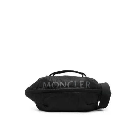 Moncler , Black Alchemy Belt Bag ,Black male, Sizes: ONE SIZE