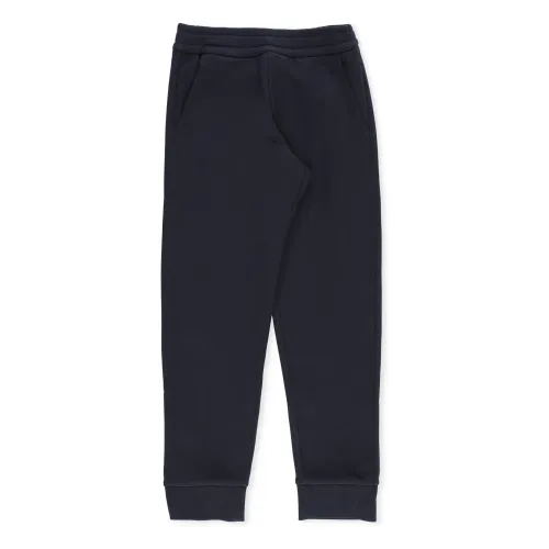 Moncler , Blue Cotton Trousers for Boys ,Blue male, Sizes: