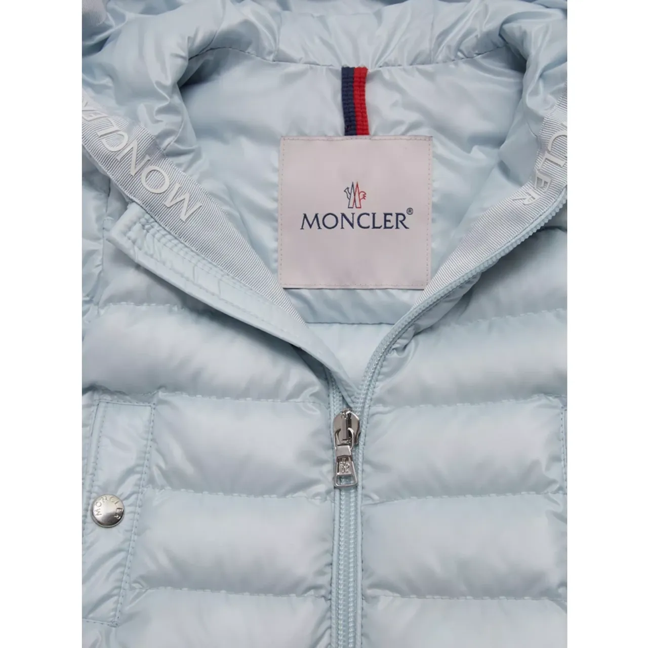 Moncler , Clear Blue Winter Jacket for Kids ,Blue unisex, Sizes: