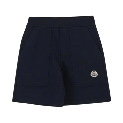 Moncler , Cotton Shorts ,Blue male, Sizes: