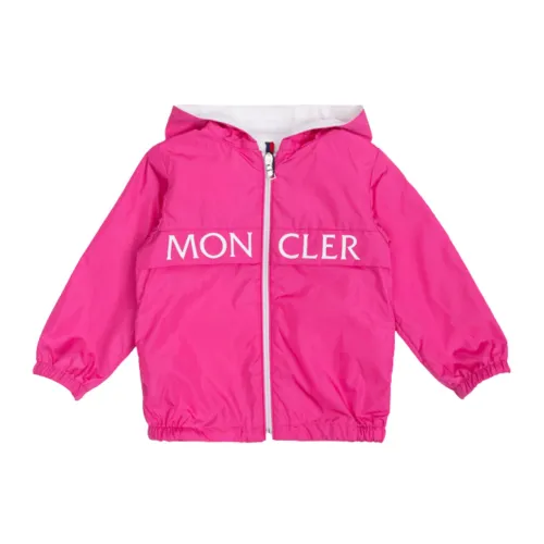 Moncler , Fuchsia Street Style Sport Coat ,Pink female, Sizes: