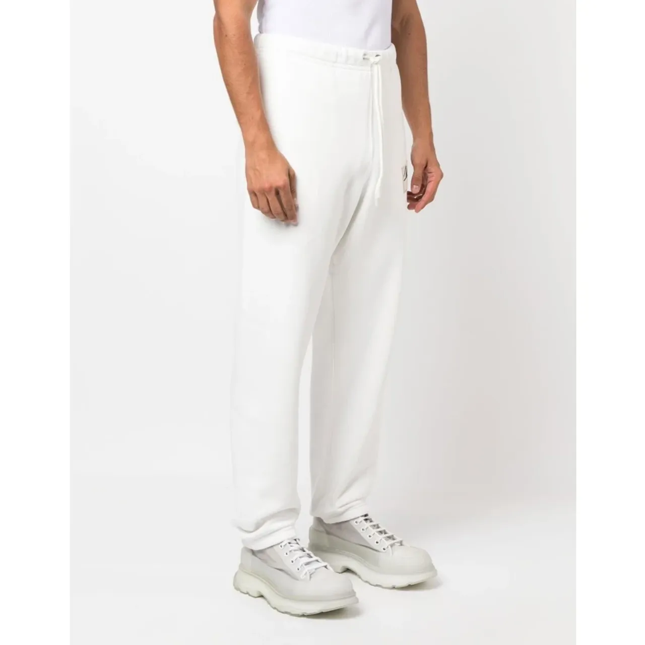 Moncler , Genius 1952 Logo Track Pants ,White male, Sizes: