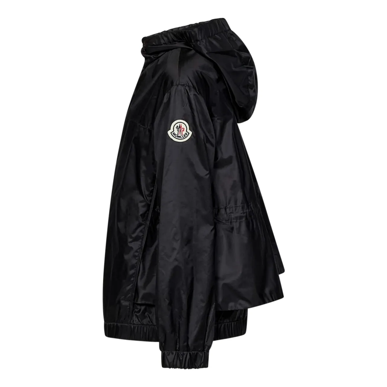 Moncler , Girl's Clothing Jackets & Coats Black Ss24 ,Black female, Sizes: