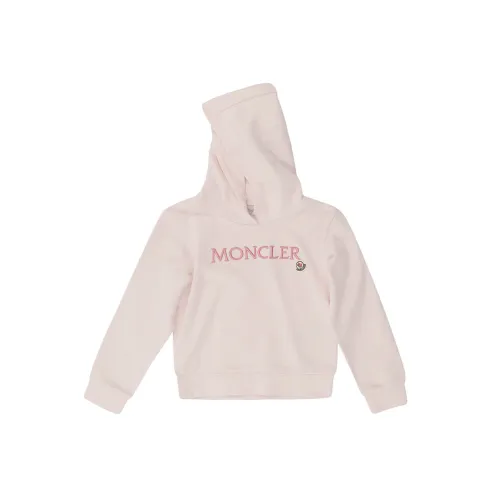 Moncler , Girl's Clothing Sweatshirts Pink Noos ,Pink female, Sizes: