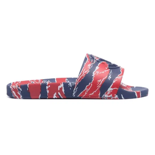 Moncler , Graphic Print Slide-On Sliders ,Multicolor male, Sizes: