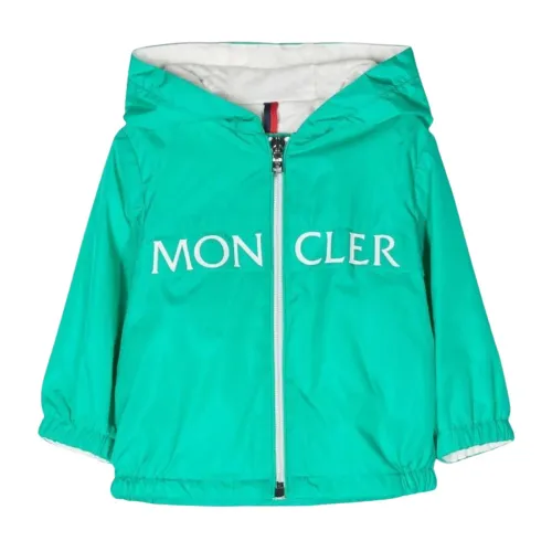 Moncler , Green Street Style Kids Coat ,Green female, Sizes: