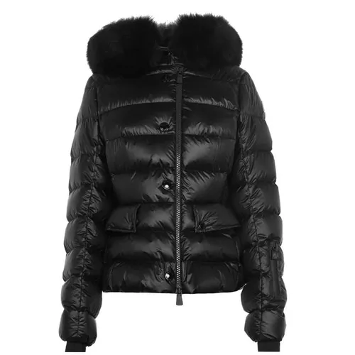 MONCLER GRENOBLE Armonique Fur Padded Jacket - Black