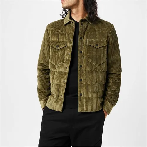 Moncler Grenoble Cord Puffer Jacket - Green