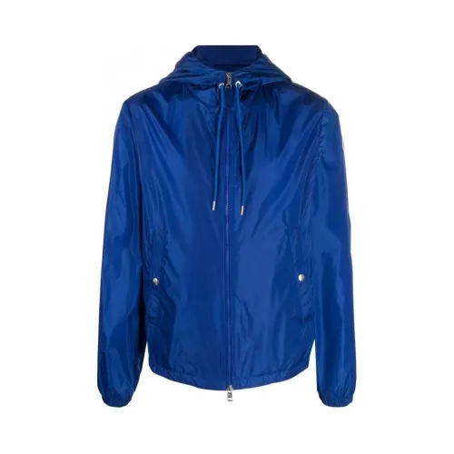 Moncler , Grimpeurs Hooded Jacket - Blue ,Blue male, Sizes: