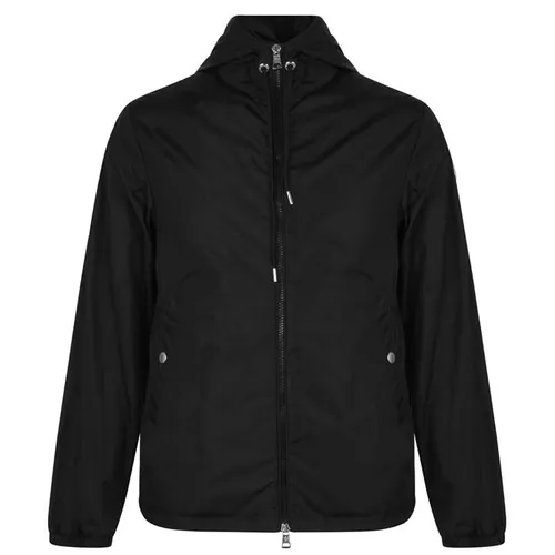 MONCLER Grimpeurs Logo Hooded Jacket - Black