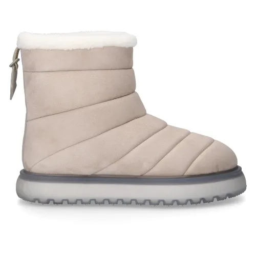 Moncler , HERMOSAubuck Snow Boots ,Beige female, Sizes: