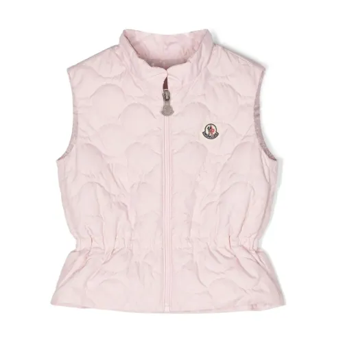 Moncler , Kids Amber Vest for Outdoor Adventures ,Pink female, Sizes: