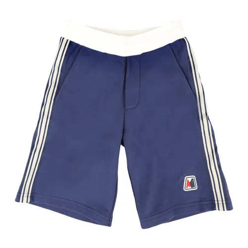 Moncler , Kids Bermuda Shorts ,Blue male, Sizes: