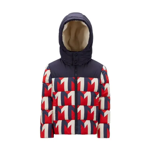 Moncler , Kids Evano Jacket - Warm and Comfortable ,Red male, Sizes: