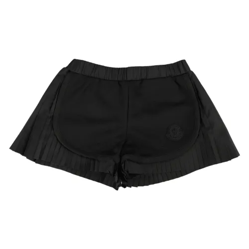 Moncler , Kids Short Pants - Black ,Black female, Sizes: