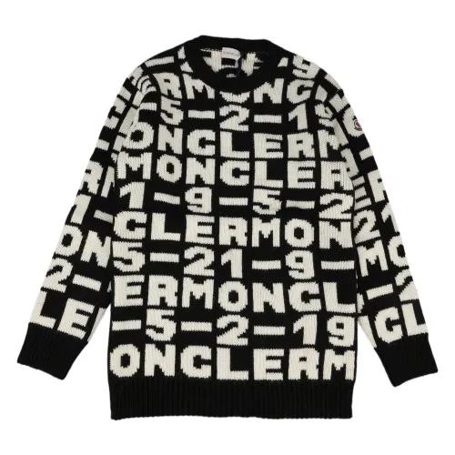 Moncler , Kids Sweater ,Black male, Sizes: