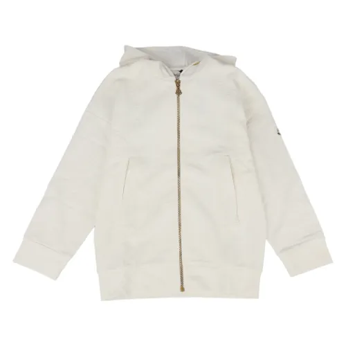 Moncler , Kids Sweatshirt with Kenzo Felpa Style ,White female, Sizes:
