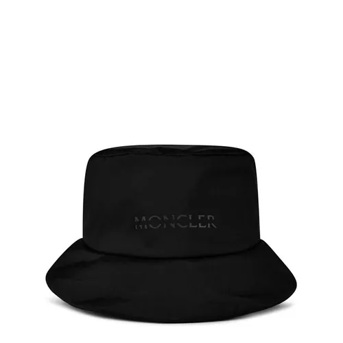 MONCLER Logo Bucket Hat - Black