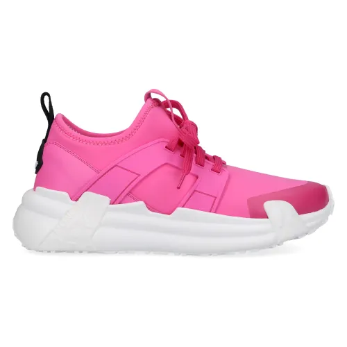 Moncler , LUNAROVEeoprene Low Sneakers ,Pink female, Sizes: