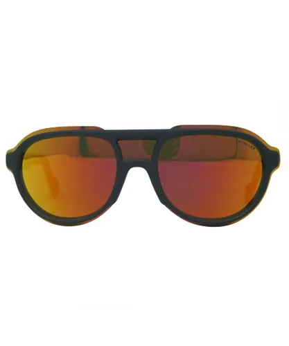 Moncler Mens ML0055 20C Sunglasses - Black - One