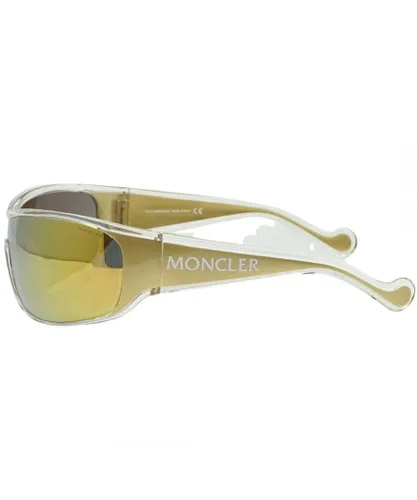 Moncler Mens ML0129 27G 00 Gold Sunglasses - One