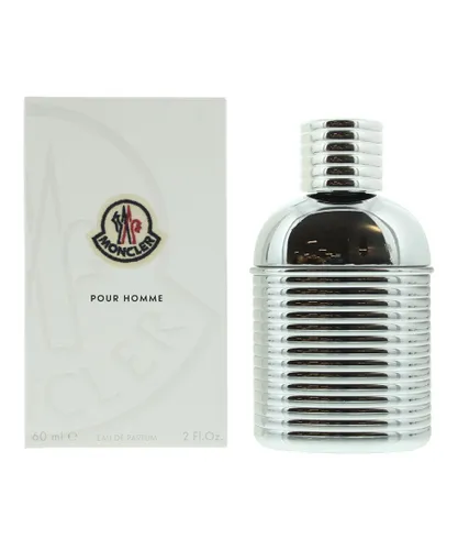Moncler Mens Pour Homme Eau De Parfum 60ml Spray For Him - One Size