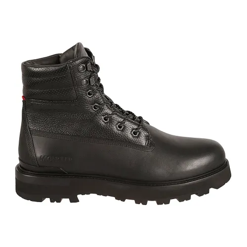 Moncler , Men's Shoes Ankle Boots Black Aw23 ,Black male, Sizes: