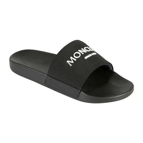 Moncler , Men's Shoes Sandals Black Noos ,Black male, Sizes: