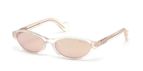 Moncler ML0117 25G Women's Sunglasses Clear Size 58