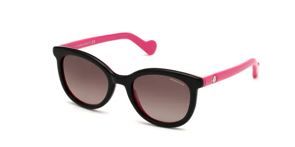 Moncler ML0119 05B Women's Sunglasses Black Size 52
